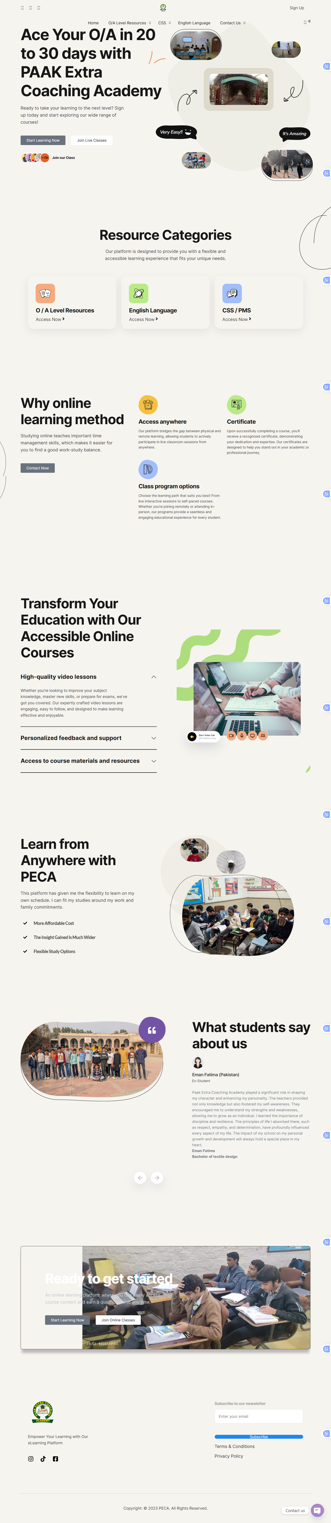 Education Portfolio Project 1